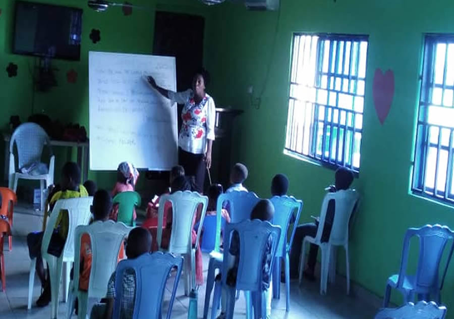 Children Bible Study at Oil of Joy Ministries International Inc.