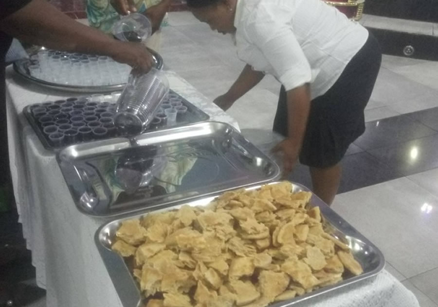 Holy Communion at Oil of Joy International Inc.