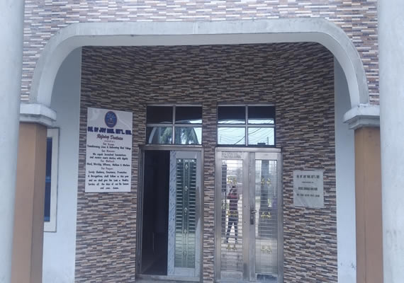 The main Entrance of the Church.