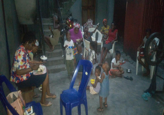 This picture was taken during a church Feast at Okrika